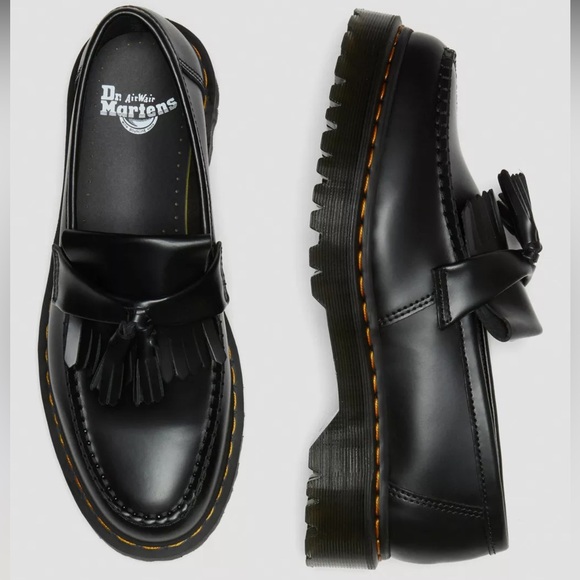Dr. Martens Adrian Bex Smooth Leather Tassel Loafers - Picture 3 of 10